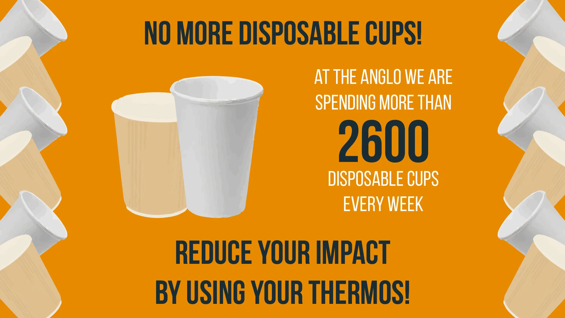 Eco School in Colombia against disposable cups Eco Schools